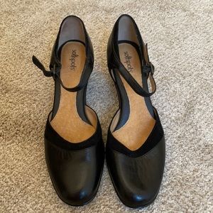 Softspots black heels